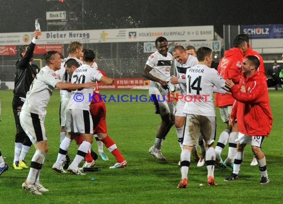 2.Bundesliag SV Sandhausen gegen Energie Cottbus im Hardtwaldstadion (© Kraichgausport / Loerz)